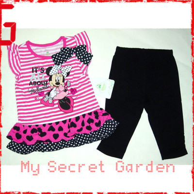 Minnie Mouse - Disney Toddler Girls Top TWO PIECES Official Leggings OUTFIT SET ( 12 ,18 Months ) ***READY TO SHIP from Hong Kong*** Minnie Mouse - Disney Toddler Girls Top TWO PIECES Official Leggings OUTFIT SET ( 12 ,18 Months ) ***READY TO SHIP from Hong Kong***
